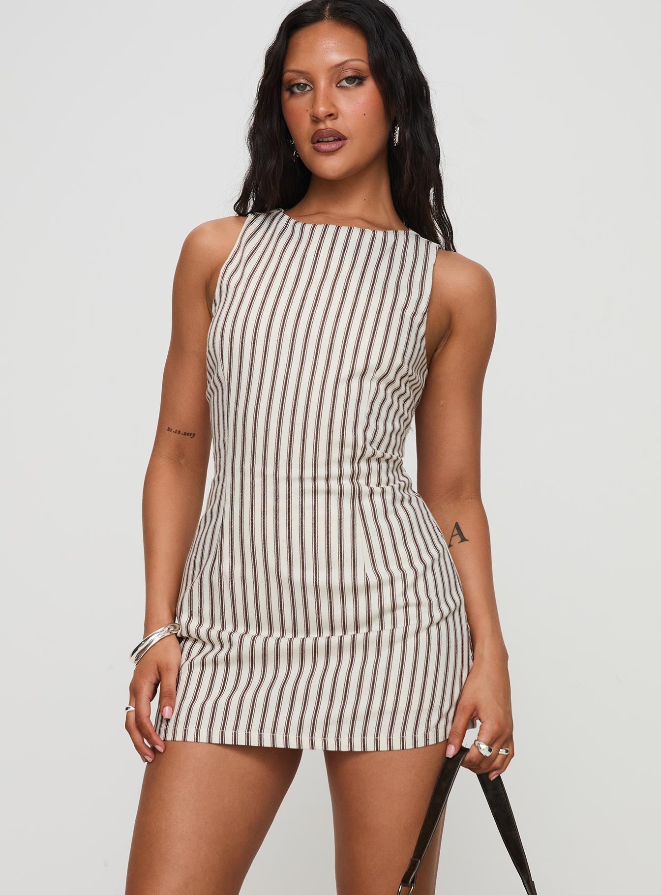 Lina | Striped Mini Dress