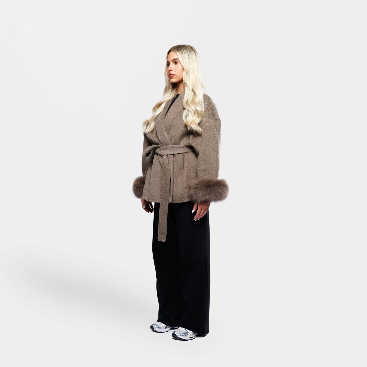 Velluto | Wool Coat Brown