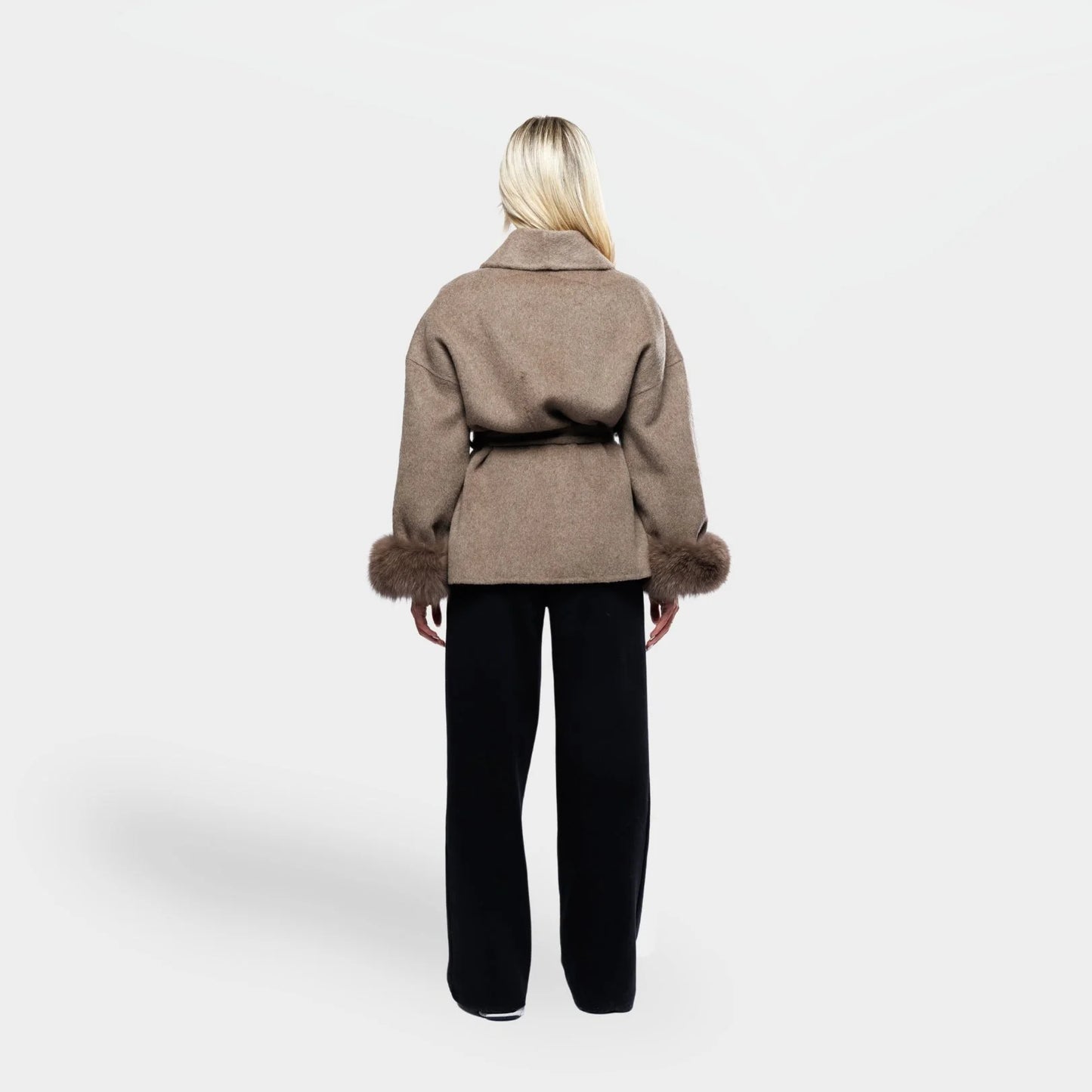 Velluto | Wool Coat Brown