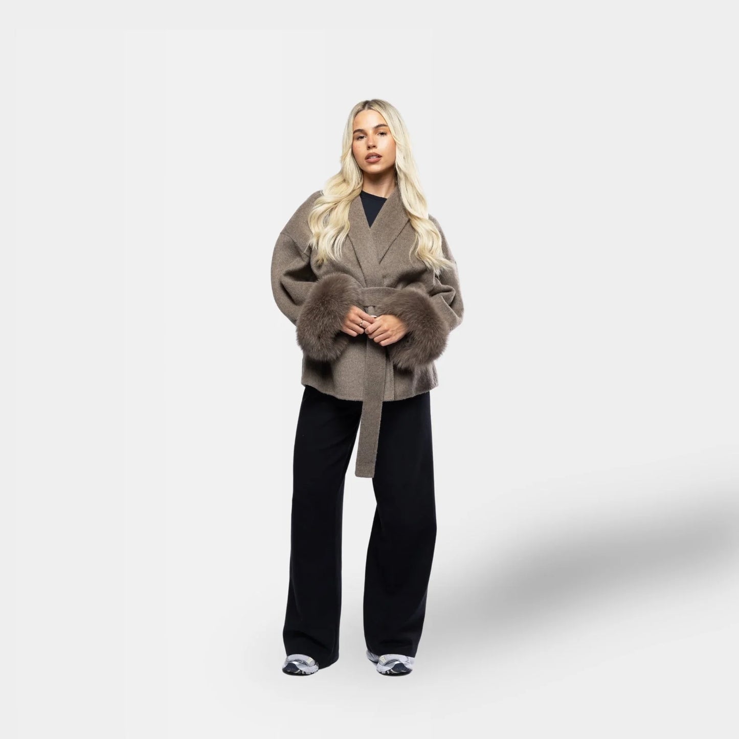 Velluto | Wool Coat Brown