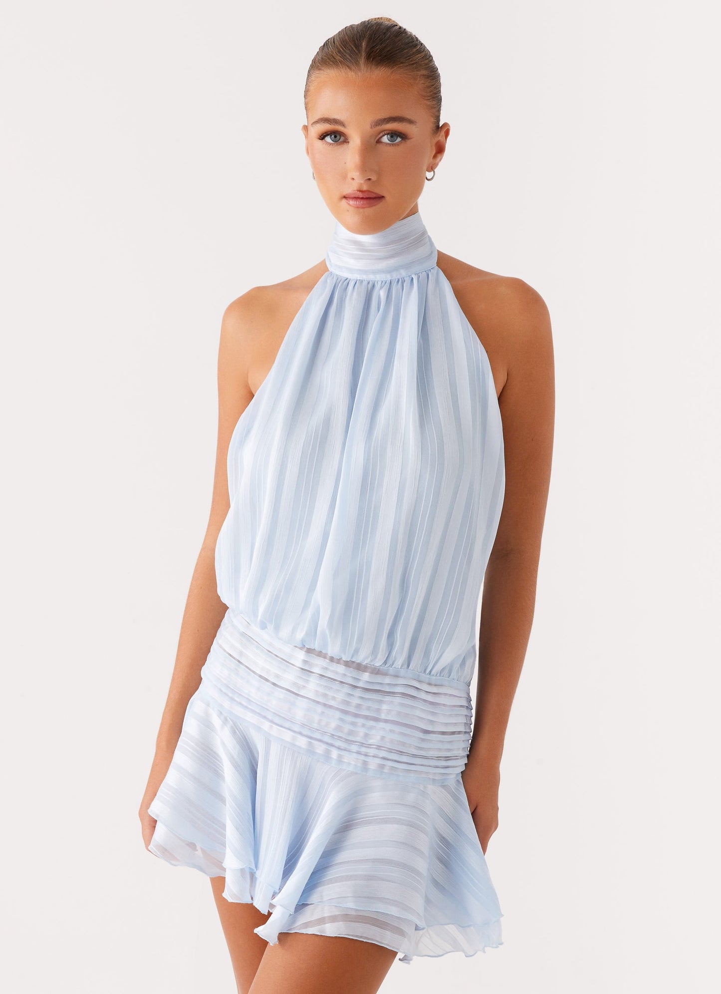 Salice | Chiffon Mini Dress