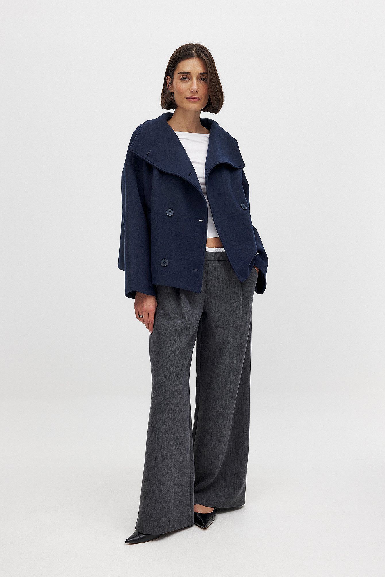 Oro | Wool Coat Blue