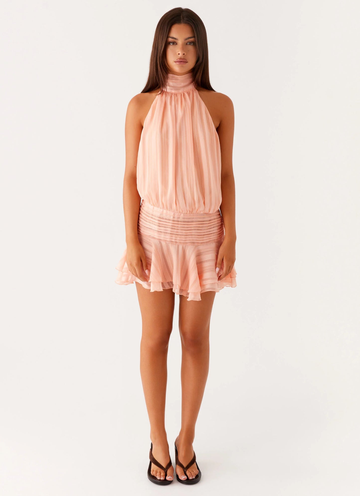 Salice | Chiffon Mini Dress