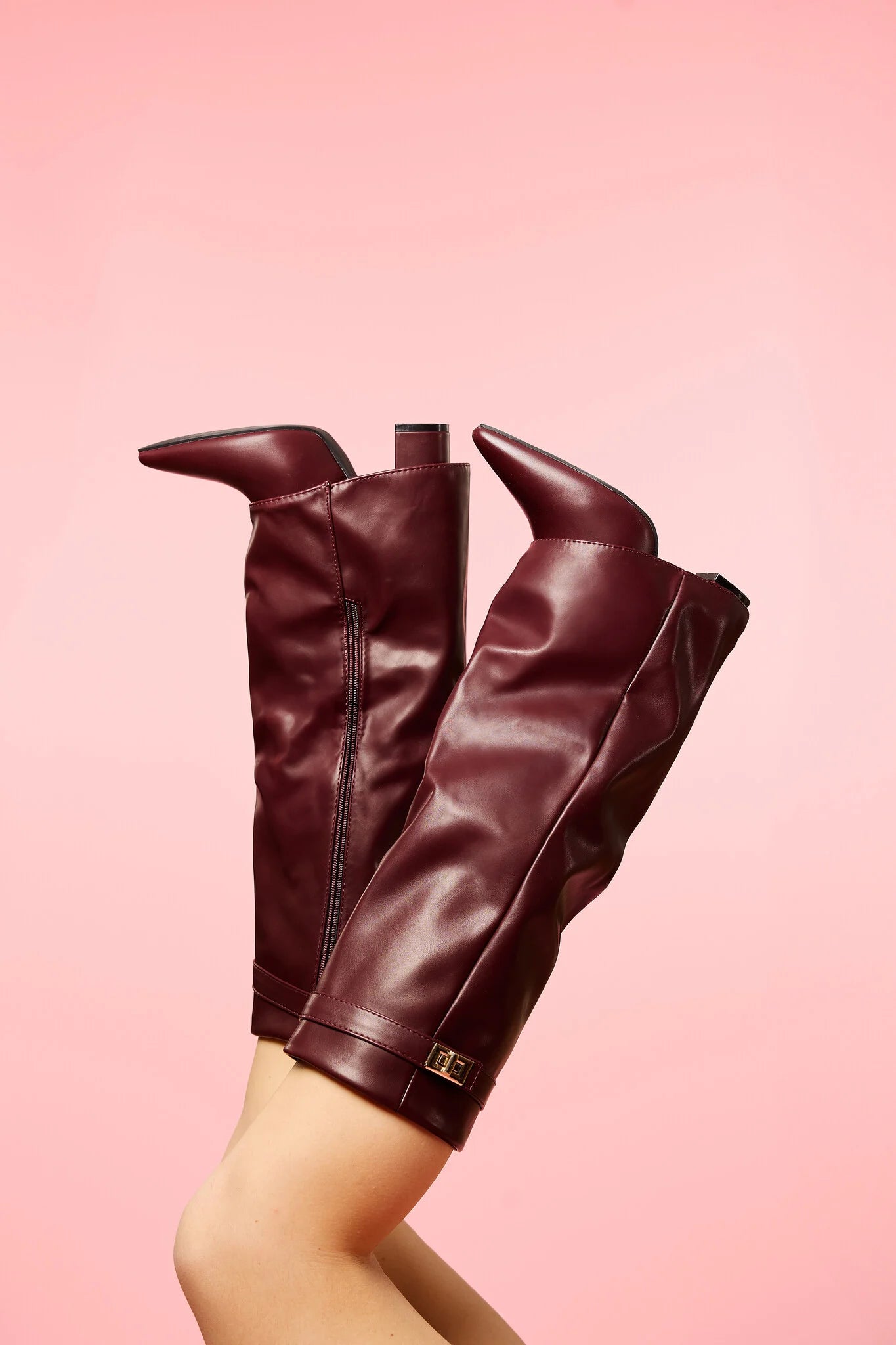 Squalo | Prestige Boots Red Leather