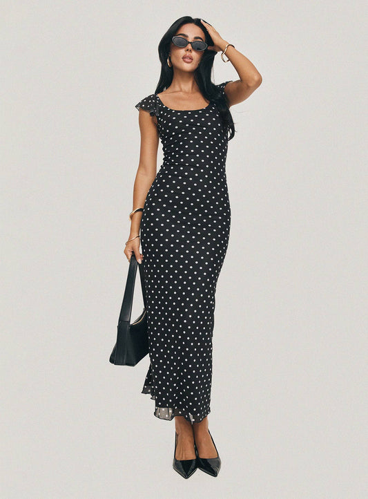 A Pois | Maxi Dress