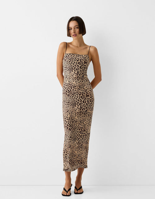 Selena | Leopard Slip Dress