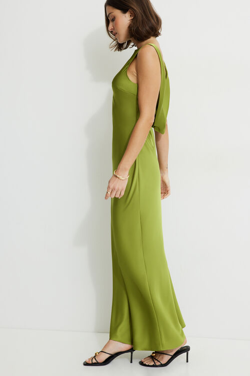 Aperta | Satin Maxi Dress