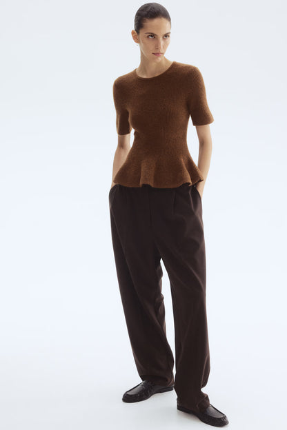 Volta | Peplum Top
