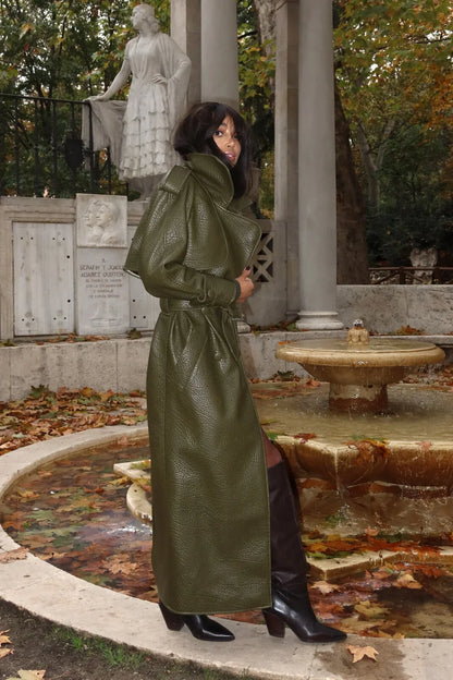 Verde Linea | Trench Coat