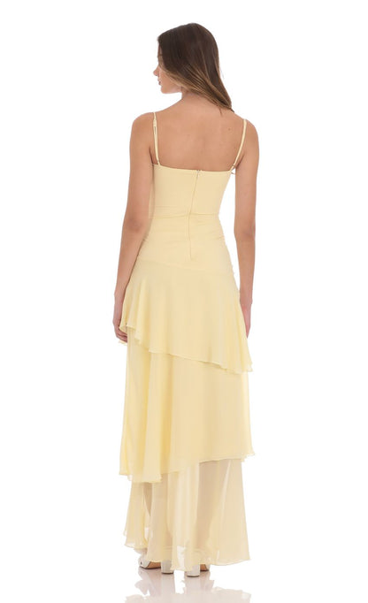 Mireya | Ruffle Maxi Dress