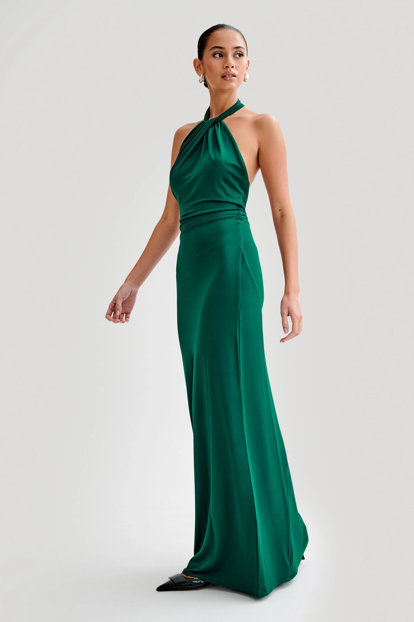 Seta | Halter Maxi Dress