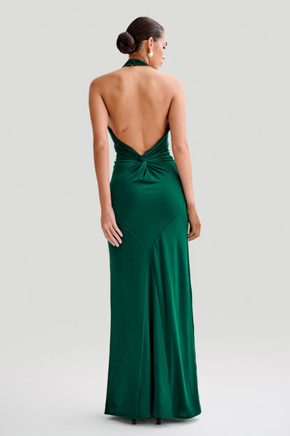 Seta | Halter Maxi Dress