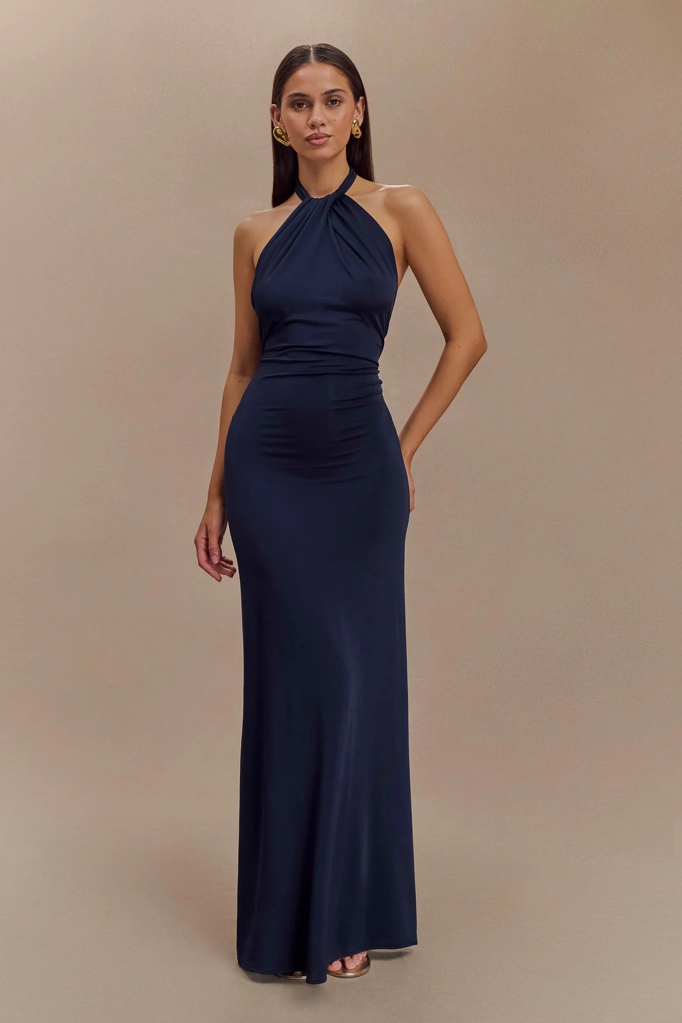 Seta | Halter Maxi Dress