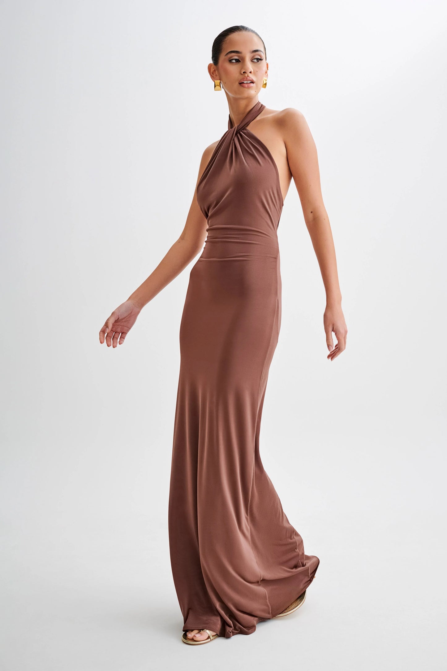 Seta | Halter Maxi Dress