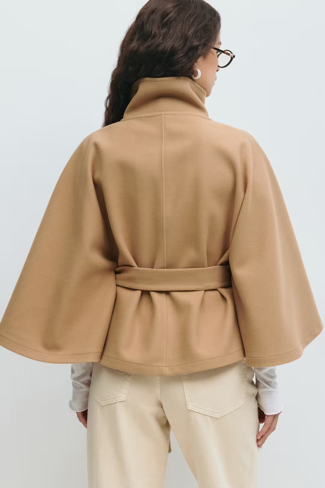 Mantello | Cape Jacket Camel
