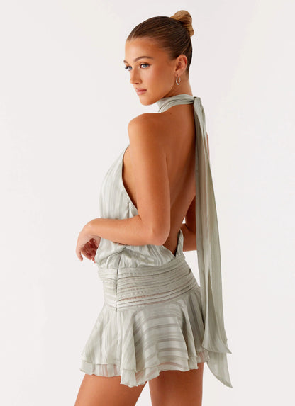 Salice | Chiffon Mini Dress