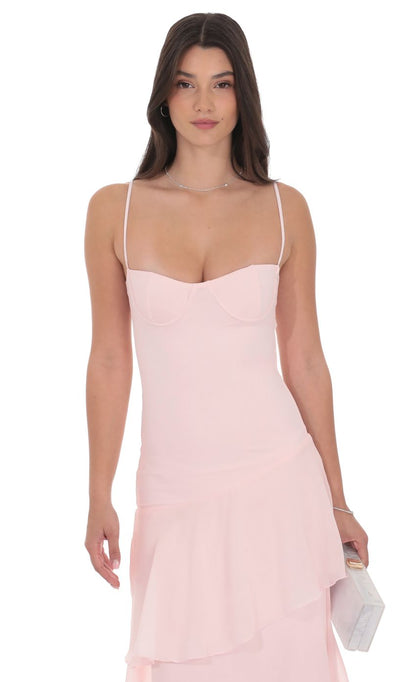 Mireya | Ruffle Maxi Dress