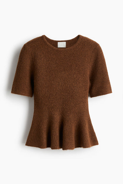 Volta | Peplum Top