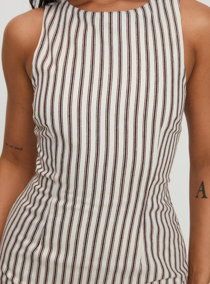 Lina | Striped Mini Dress
