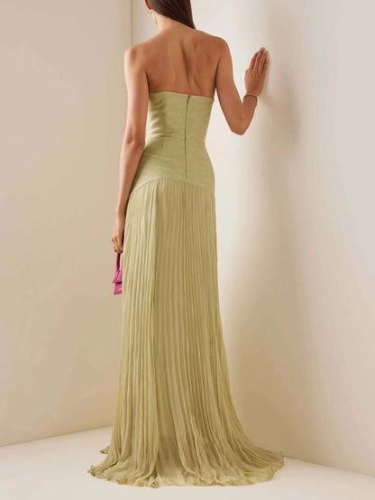 Isola – Strapless Maxi Dress