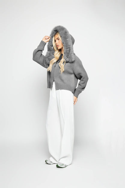 Pelliccia | Fur Coat Grey
