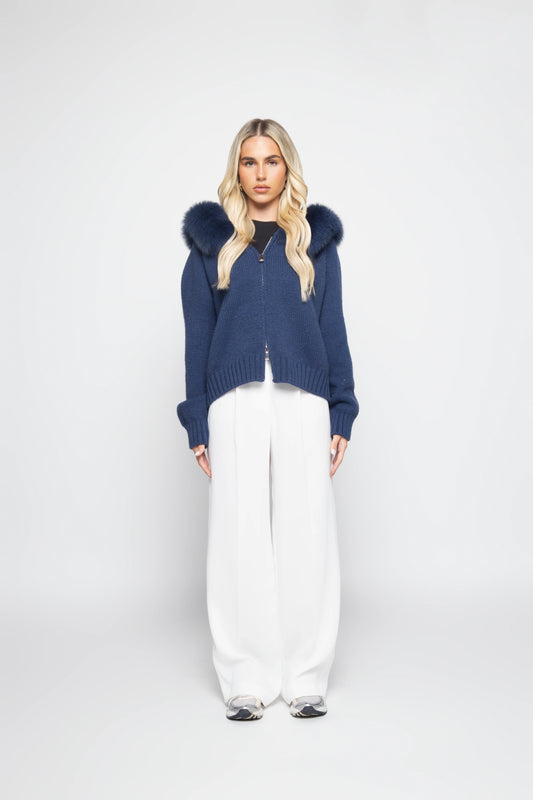 Pelliccia | Fur Coat Blue