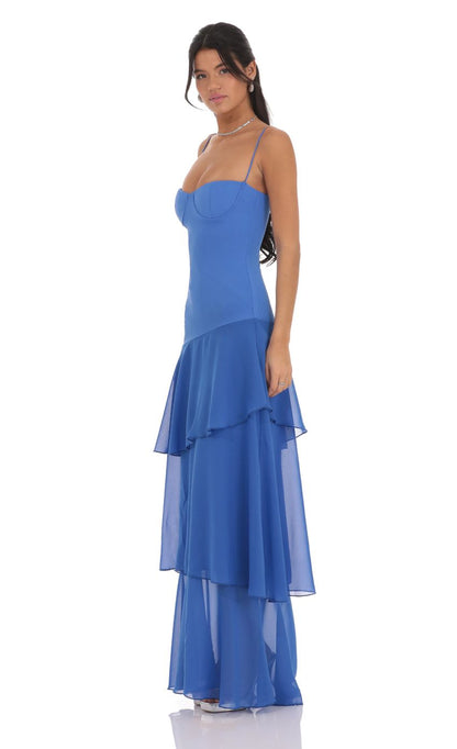 Mireya | Ruffle Maxi Dress