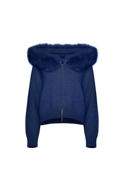 Pelliccia | Fur Coat Blue