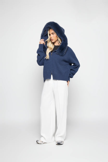 Pelliccia | Fur Coat Blue