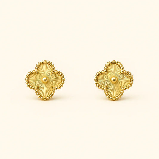 Trifoglio | Gold Earrings