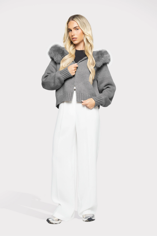 Pelliccia | Fur Coat Grey