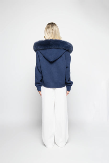 Pelliccia | Fur Coat Blue