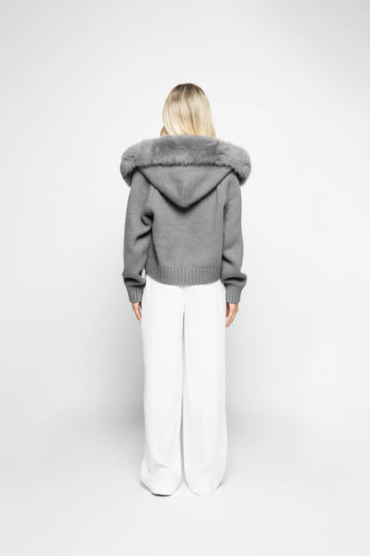 Pelliccia | Fur Coat Grey