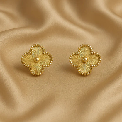 Trifoglio | Gold Earrings