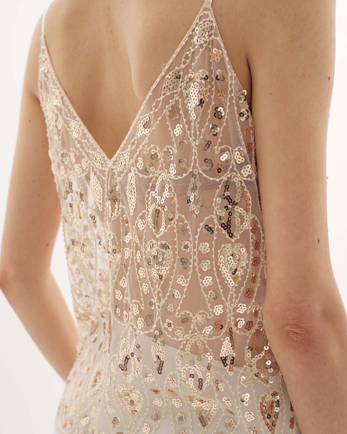 Lucia | Embellished Top Cream