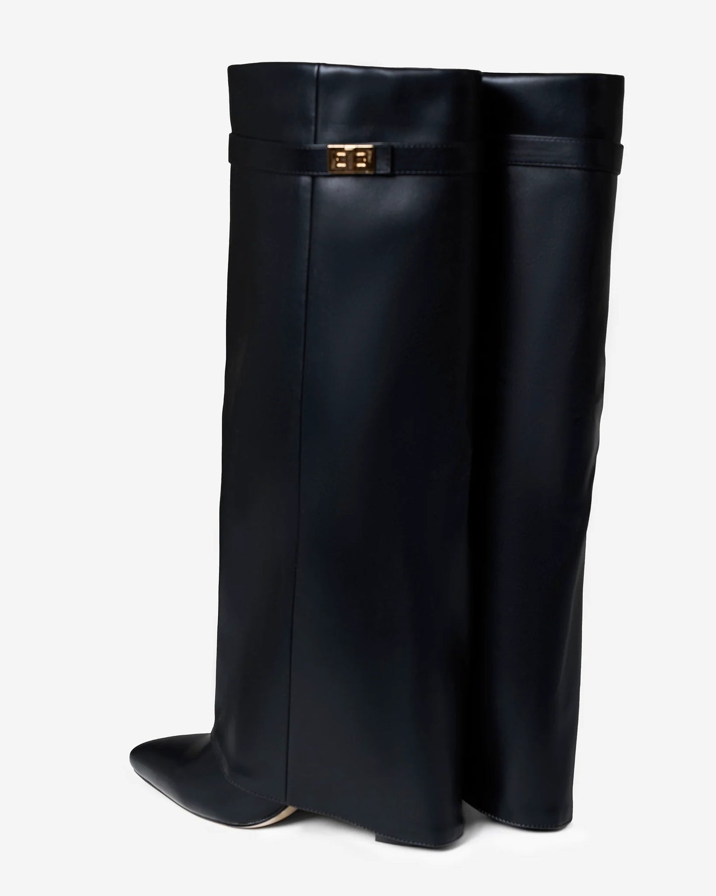 Squalo | Prestige Boots Black Leather