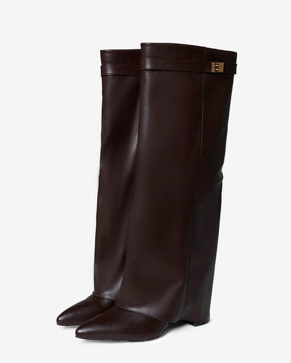 Squalo | Prestige Boots Brown Leather