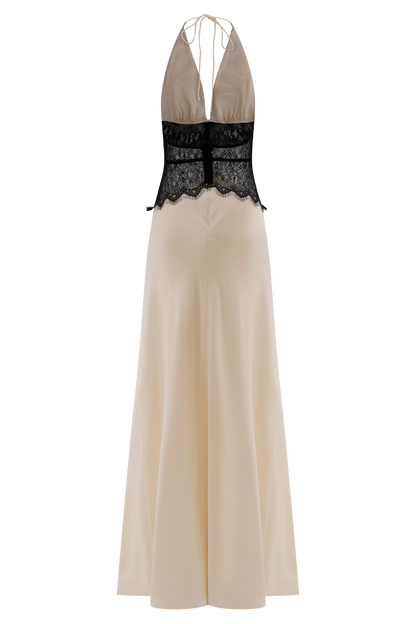 Pizo | Lace Maxi Dress