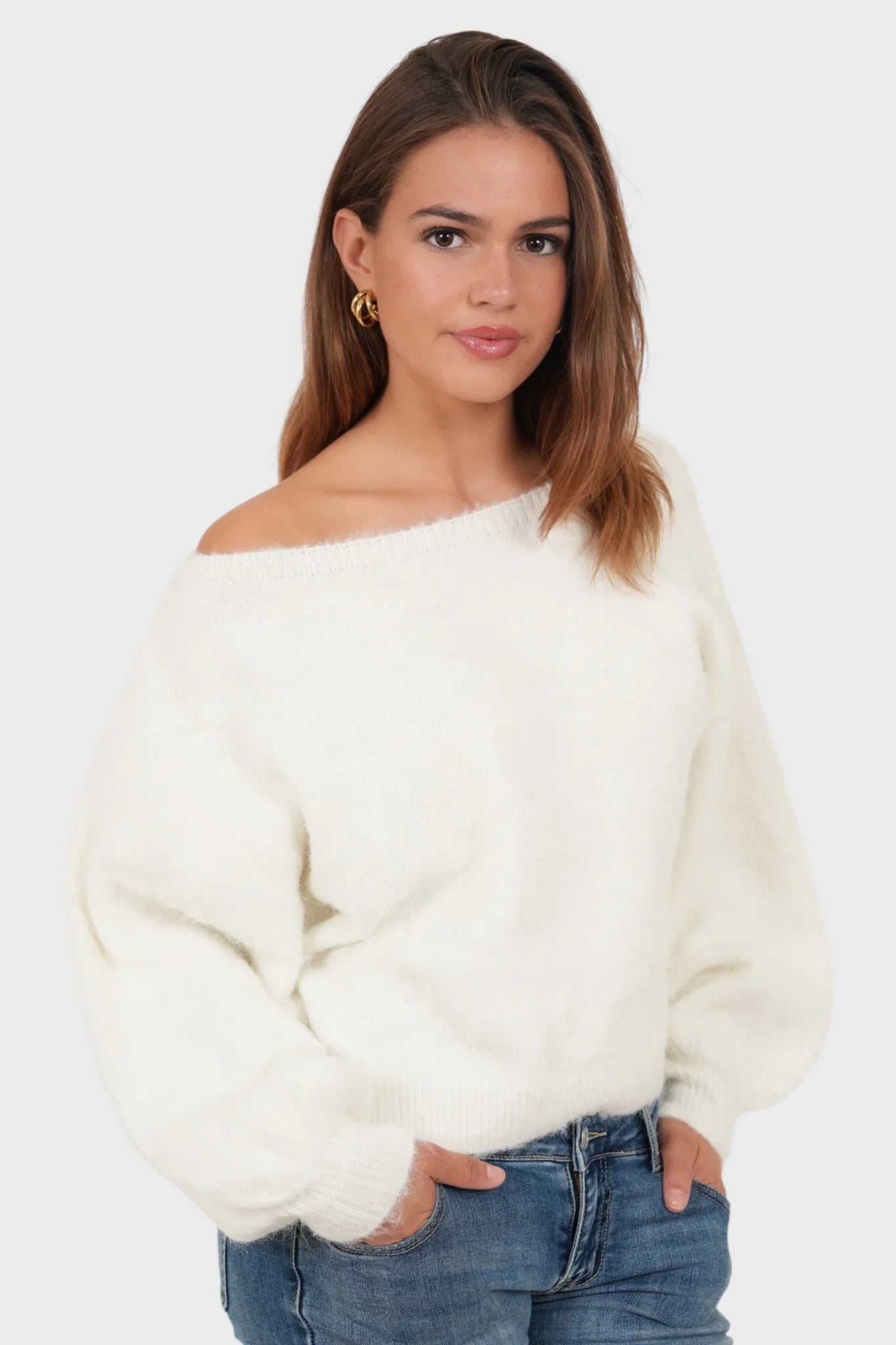 Bianca | Off-Shoulder Knit