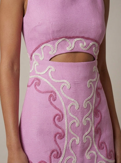 Elira | Embroidered Mini Dress