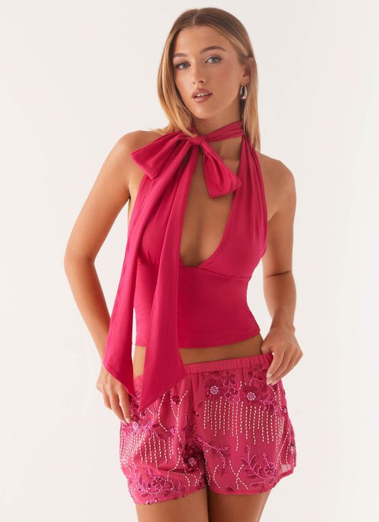 Amore | Sequin Shorts
