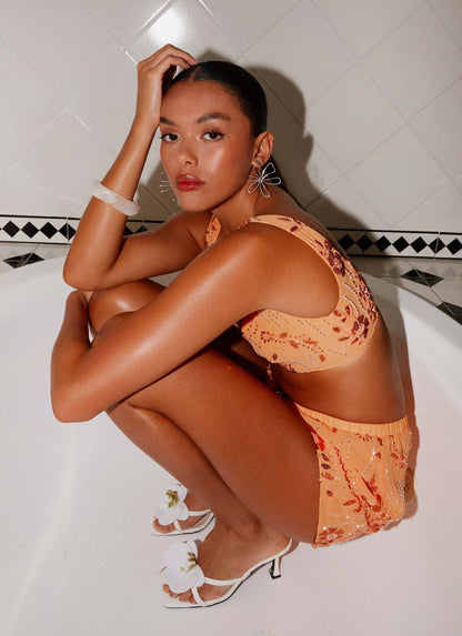Arancia | Sequin Shorts