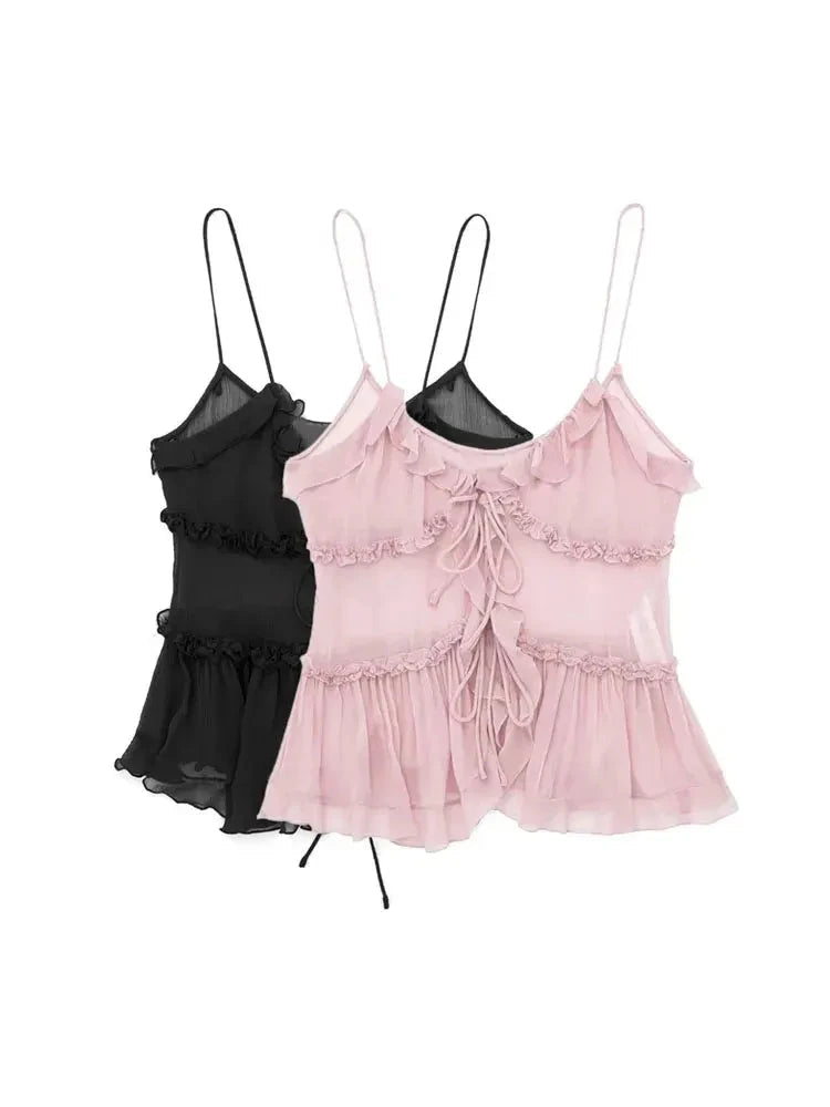 Top Fatato | Chiffon Blouse