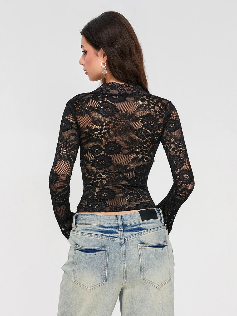 Pizzo Floreale | Floral Blouse
