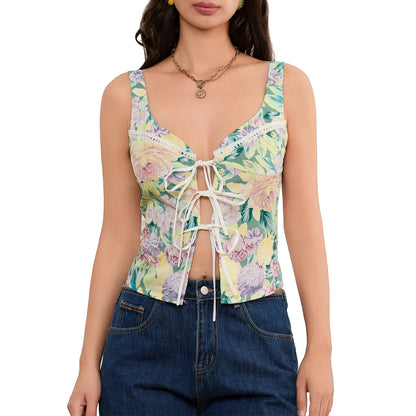 Fioritura Lace-Up | Lace-Up Top