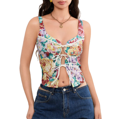 Fioritura Lace-Up | Lace-Up Top