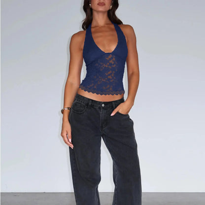 Halter Urbano | Linen Top