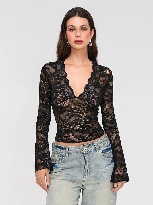 Pizzo Floreale | Floral Blouse