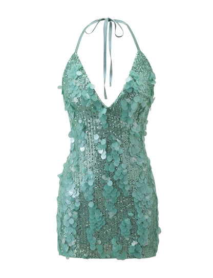 Coriandoli | Sequin Mini Dress