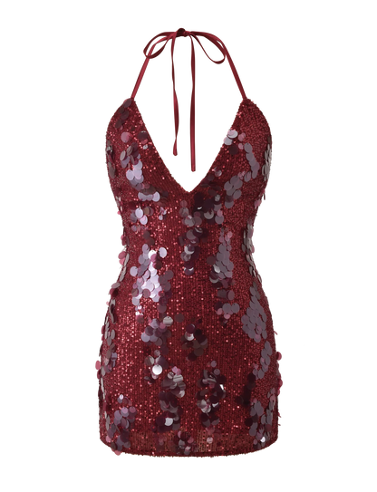 Coriandoli | Sequin Mini Dress